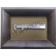 Jewelry caliper 80mm, silver with ruby ​​insert, 2000