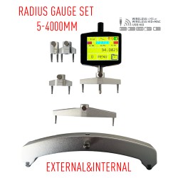 External & Internal radius computerized gauge Wireless