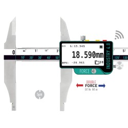 E-ink double-force point jaws calipers