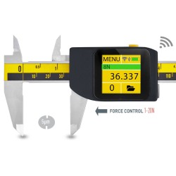 Computerized e-Force point jaws caliper Industry 4.0