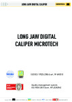 Long jaw caliper manual