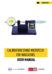 Dial indicator calibration stand