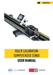 Ruler calibration  stand