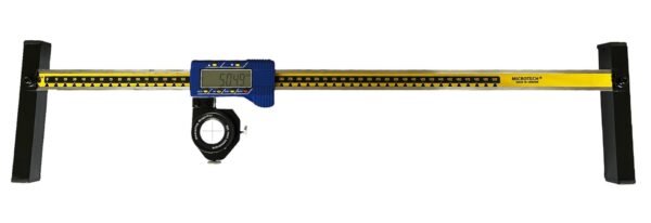 Computerized scale with magnifier