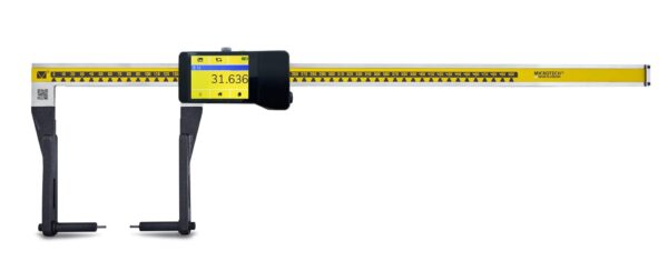 Long jaw computerized caliper for external measurings